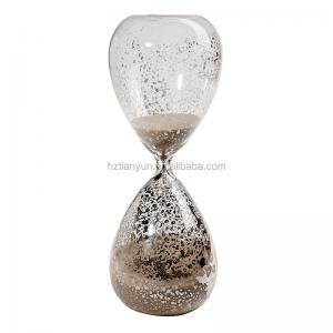 China Blown Glass Hourglass Timer Decorative Sand Clock Timer supplier