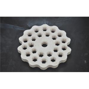 China Alumina Ceramic Disc Refractory Kiln Furniture Wear Resistant High Density supplier