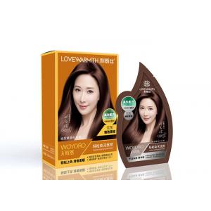 Natural Hair Dye Color Treated Shampoo OEM Long - Lasting GMP GMPC