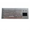 83 Keys Compact Waterproof Touchpad Keyboard / Sealed Stainless Steel Keyboard