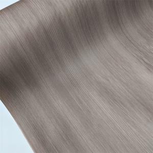 China Embossed Wood Grain PVC Film With Real Wood Touch 0.1mm-0.5mm Thickness supplier