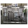 China High Production Customizable Plate Sterilizer Ice Cream Pasteurizer Machine With PLC wholesale