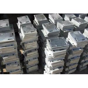 OEM Stainless Steel Base Plate Powder Coated Steel Plate Embedded Parts