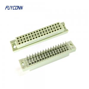 China 3*16pin 32pin 48pin Female Eurocard Connector With Solderless Pin wholesale