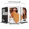 China 85Inch Full Screen Vertical Mobile Splicing Advertising Machine Indoor Floor Standing Kiosk Text Animation Display Big Size wholesale