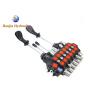 China 6 Bank Sectional Directional Control Valves Walvoil SD8/6 Replacement Manual And Joystick wholesale