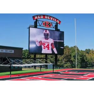 China Full Color Rental Waterproof Outdoor Stadium 5500cd/M2 P10 Stadium LED Display Screen wholesale