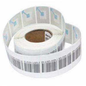 8.2MHz Anti Theft Supermarket RF Soft Label For Clothing 45 * 10.8mm