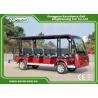 Fashion 14 Person Electric Sightseeing Bus , Max forward speed 45km/h