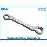 China Transmission Line Tool Double Ring Ratchet Wrench , Senior Alloy Steel wholesale