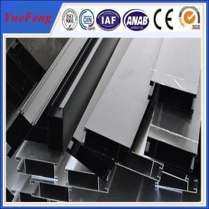 China 6063 t5 anodized aluminium alloys,anodized extruded profile aluminium price per kg supplier