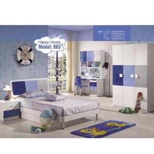 China Solid Wood Boys Bedroom Furniture Single Kids Bed Sets 1.28m Cappellini supplier