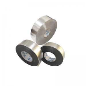Silver Color Aluminum Foil Tape Acrylic Adhesive Adhesive 0.1mm Thickness