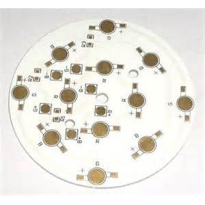 China Aluminum rgb led lighting pcb boards 1/2 oz , 12 oz  Copper Thickness HASL lead free supplier