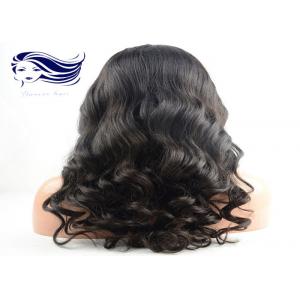 Lace Front Full Wigs Human Hair / Remy Front Lace Wigs With Baby Hair