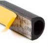 China Soundproofing D Type Sponge Rubber Foam Epdm Door Edging Self-adhesive Seal Strip wholesale