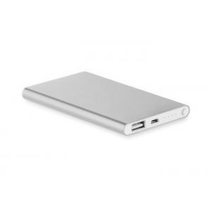 China Aluminum Pocket Sized Portable Chargers 4000mAh Compatible With Phone Tablet Android Device supplier