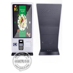 24 Inch WiFi Desktop Self Service Payment touch screen Kiosk Supporting NFC Credit Card