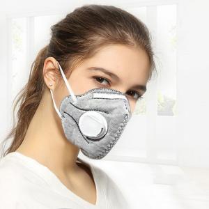Health Protective Folding Mask Colored FFP2 Dust Mask With Valve Anti Pollution