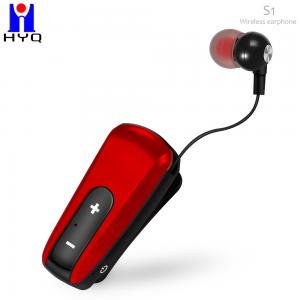 Collar Clip 10m Retractable Bluetooth Earbuds Dynamic Speaker