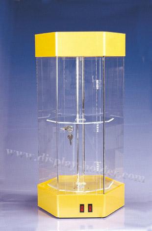 Vitrina llevada de acrílico de la caja con la cerradura