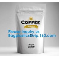 China High Barrier 16 oz Foil Stand up Zipper Pouch Coffee Bag with Valve,Resealable Food Storage Zipper Plastic Bag,Jar Kraft on sale