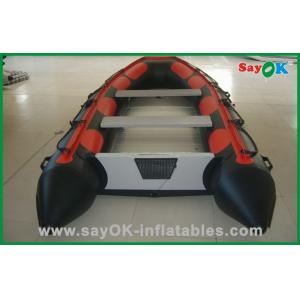 Customized Adults PVC Inflatable Boats , Lightweight Inflatable Boat