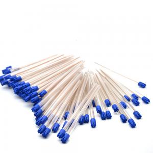 Dental Saliva Ejector Parts , Disposable Suction Tip With Blue Transparent PVC Material