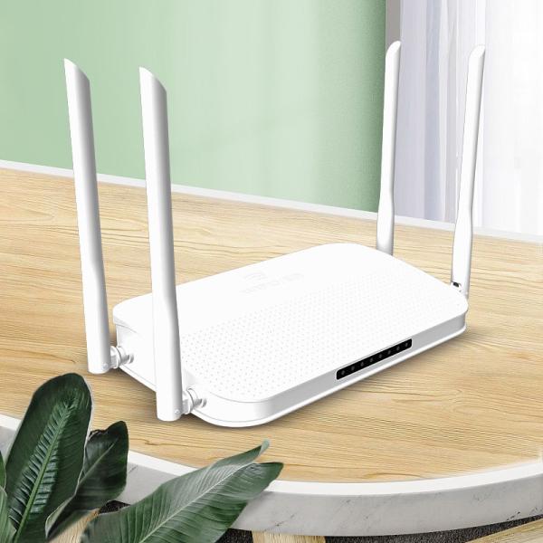 China Wireless Rj45 Gigabit 1WAN 12W Dual Band Wifi Router 5.8GHZ wholesale