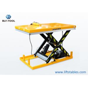 1814kg 4000 Lb Hydraulic Scissor Lift Table Cart Hand Control Power Lifting