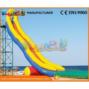 China 0.55 MM PVC Tarpaulin Crazy Long Water Slide City Giant Inflatable Water Slide supplier