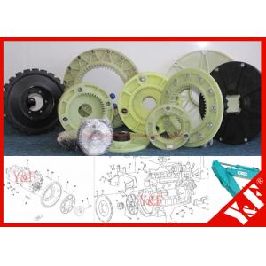 Nylon Flange for SAKAI SV512D Road Roller Engine Drive Hydraulic Pump Motor Coupling for Earthmoving Machinery Parts