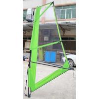 China 2.3m Green Sailworks Windsurfing Sails Windsurf Board Sail Lightweight on sale