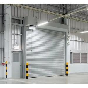 Logistics Park Channel Used PLC Control Aluminum High Speed Spiral Door 0.8m/s Opening Speed Wind Resistance≤2.0KN/m2