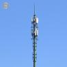Polygonal Telecommunication Post 35m 36m Monopole Telecom Tower