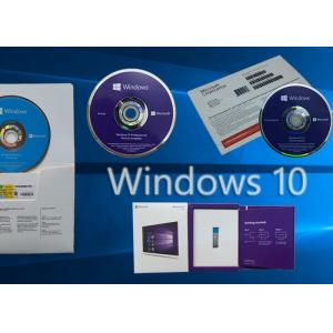 China Win 10 Home Product Key 64 Bit DVD COA OEM Full Package Multi Language supplier