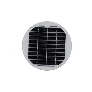 China Round Shaped Solar Energy Panels Monocrystalline Silicon Material Without Frame supplier