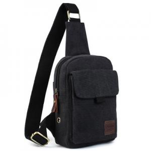 Adjustable single strap shoulder bag chest bag for men