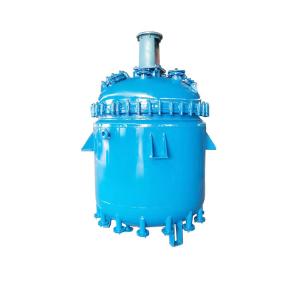 Paddle 300L Chemical Reactor Cladding Cubic Glass Lined Reactor