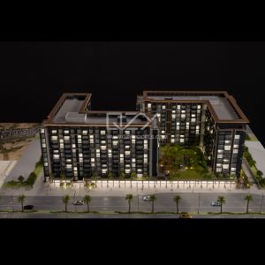 China 1:125 Scale Architectural Scale Model with Etching and Refined Handmade Craftsmanship for Realistic Display wholesale