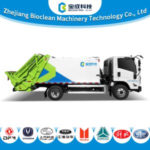 China 8TONS Strong Power Compressed Garbage Truck Trash Compactor CE/ISO 9001/EPA Certified wholesale