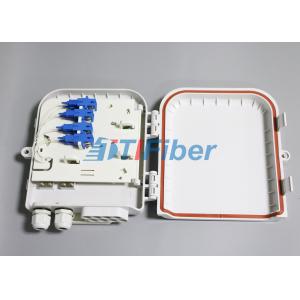 China SC 8 Port Waterproof Fiber Optic Distribution Box for FTTH Networks wholesale