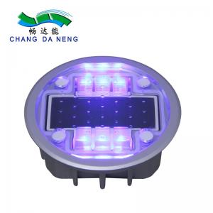 China LED Warning Lane Marker Solar Road Stud Lights Waterproof IP68 Aluminum Alloy supplier