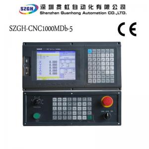 China RS232 5 Axis CNC Router Controller With Hardware Travel Limit / PLC Program supplier