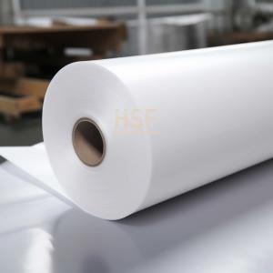 Opaque White 120 micron High Density Polyethylene Film Water And Moisture Resistance