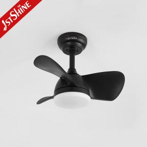 China Led Light Small Ceiling Fan Decorative Quiet DC Motor For Small Room supplier