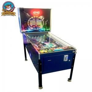 China Classic Coin Operated Game Machine , Antique High Speed Pinball Machine supplier