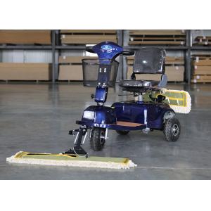 China OEM / ODM Wireless Floor Mopping Machine Dust Cart Scooter 900MM Cleaning Width supplier