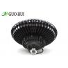 China Black Color LED High Bay Warehouse Lights , Round High Bay With 3 Years Warranty wholesale
