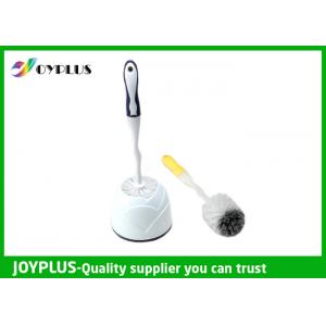 Simply Design White Plastic Toilet Brush And Holder Multi Purpose HT1020